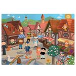 Puzzle Ferma si Oras 2x24 Pcs fotografia produsului
