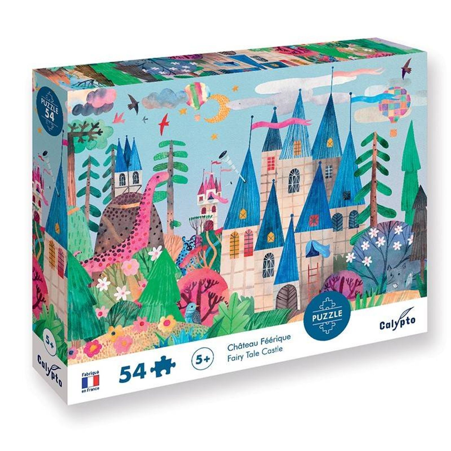 Puzzle Castel de Printesa 54 Piese fotografia produsului View 3 L