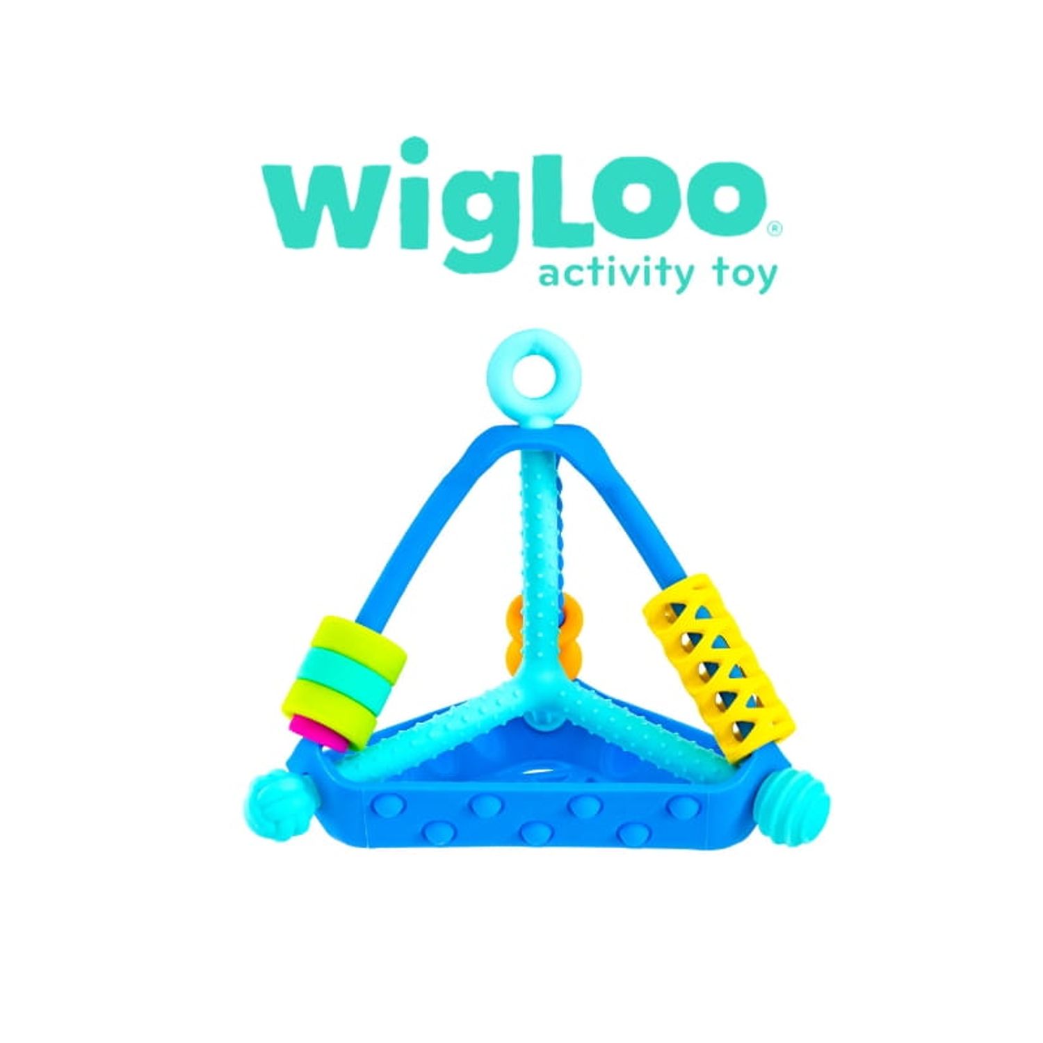 Piramida senzoriala din silicon pentru bebelusi Wigloo fotografia produsului View 2 L