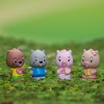 Familia de castori - Set figurine joc de rol fotografia produsului View 2 S