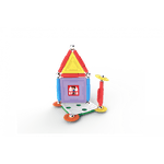 Set de constructie magnetic Supermag Projects House, 30 piese fotografia produsului View 3 S