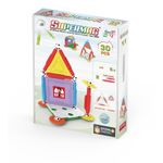 Set de constructie magnetic Supermag Projects House, 30 piese fotografia produsului