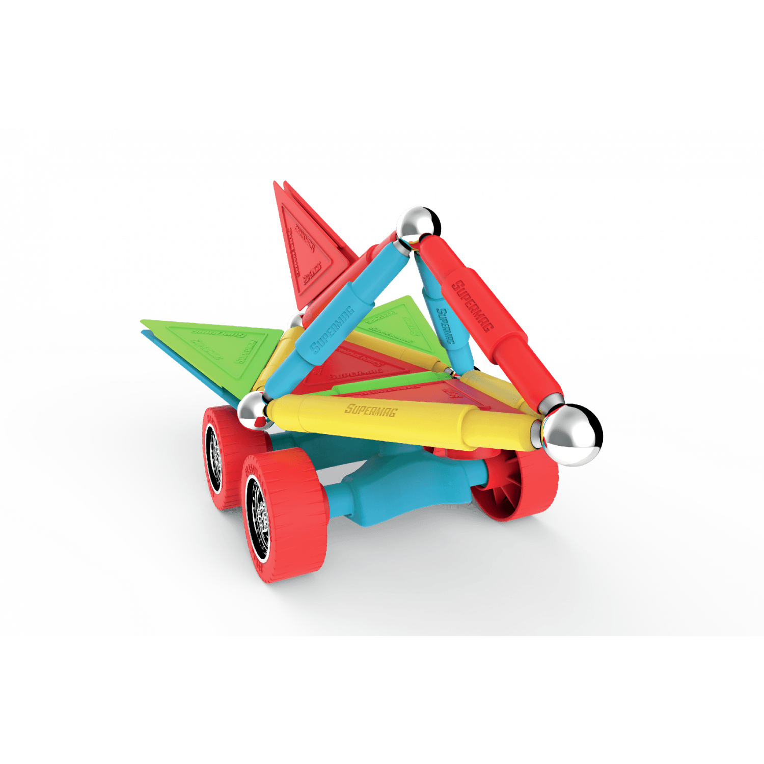 Set de constructie magnetic Supermag Projects Wheels, 40 piese fotografia produsului View 5 L