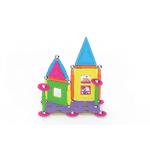 Set de constructie magnetic Supermag Projects House, 55 piese fotografia produsului View 3 S