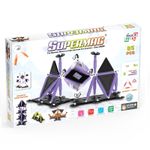 Set de constructie magnetic Supermag Projects Tehnicolor, 85 piese fotografia produsului