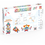 Set de constructie magnetic Supermag Projects Multicolor, 85 piese fotografia produsului View 2 S