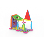 Set de constructie magnetic Supermag Projects House, 55 piese fotografia produsului View 6 S