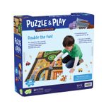 Joc 2 in 1 Puzzle and play: Pe santier fotografia produsului View 2 S