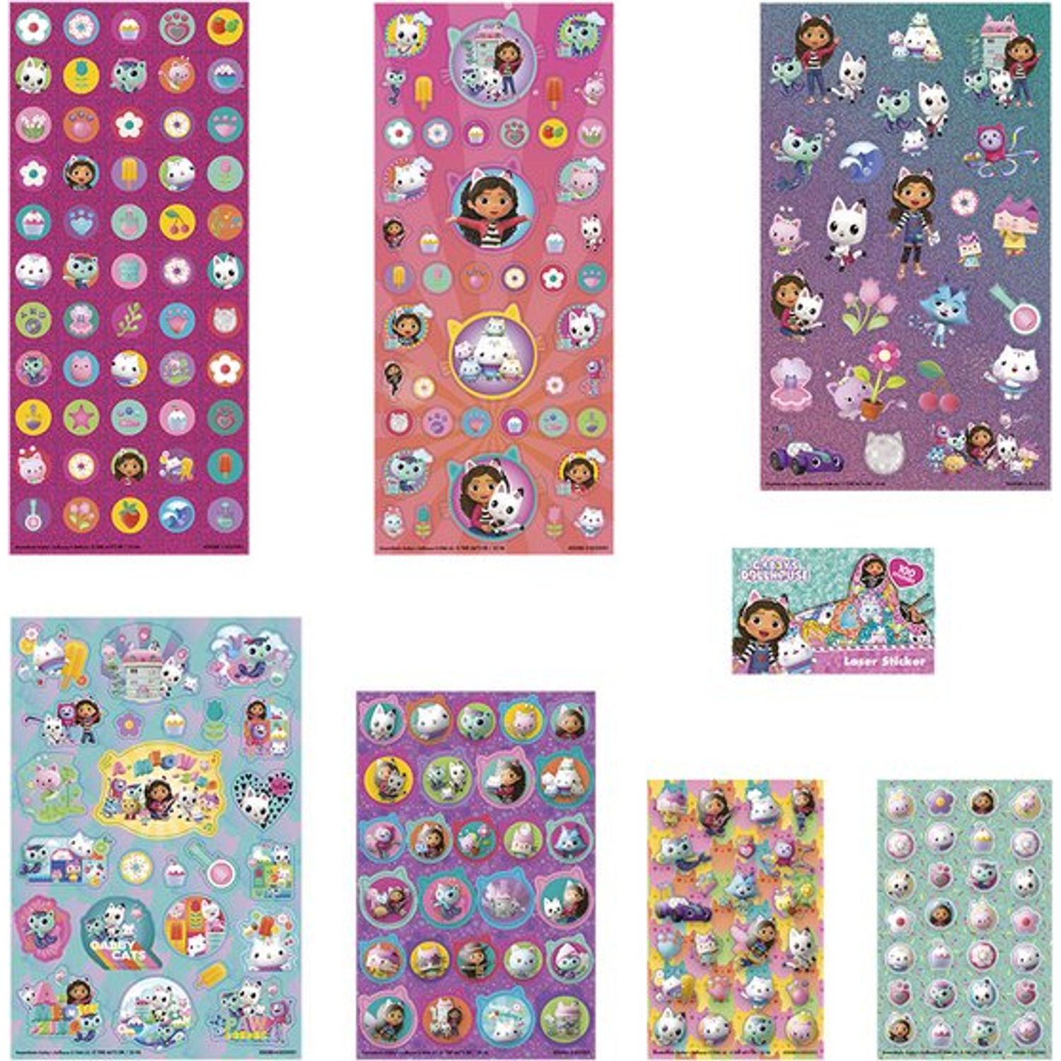 Super set abtibilduri Gabby s Dollhouse fotografia produsului View 3 L