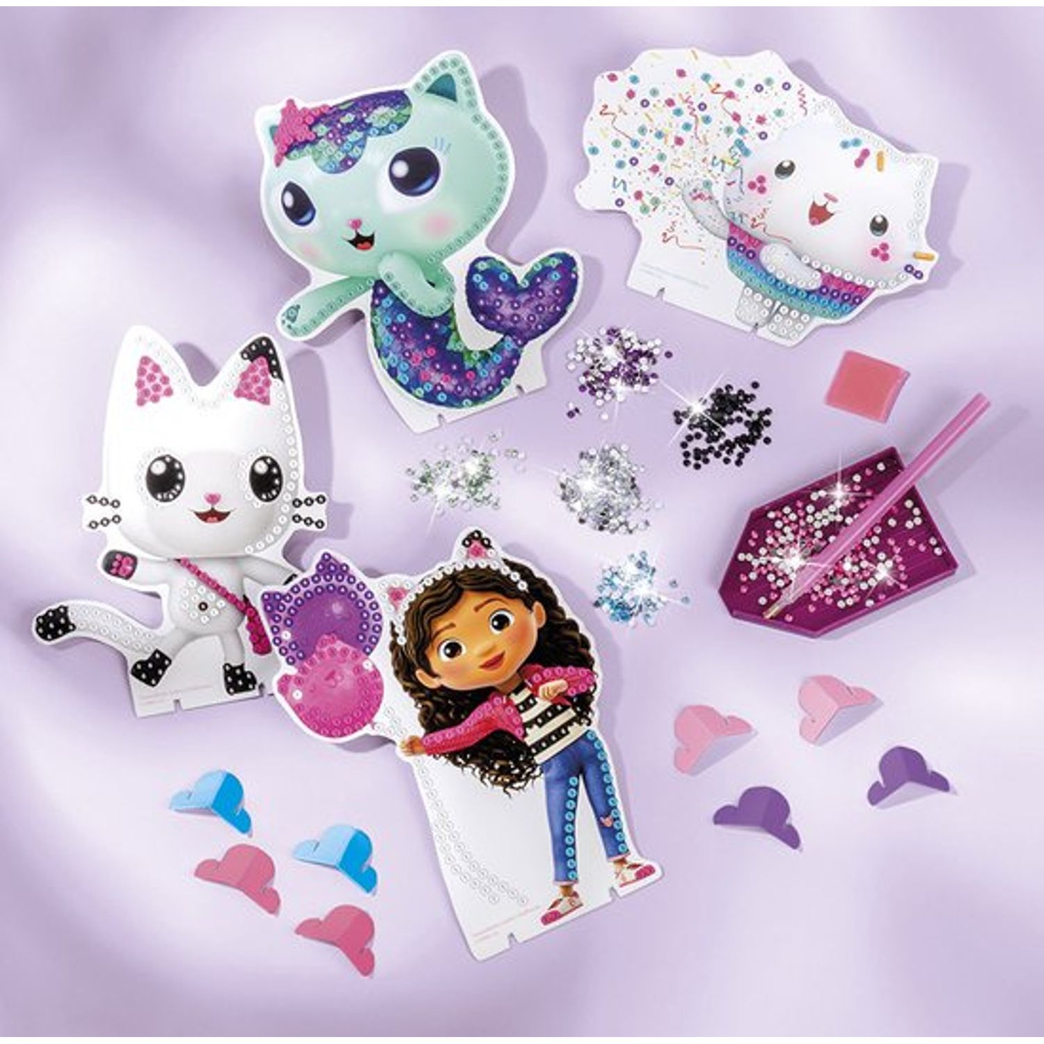 Set creativ diamond painting Gabby s Dollhouse fotografia produsului View 2 L
