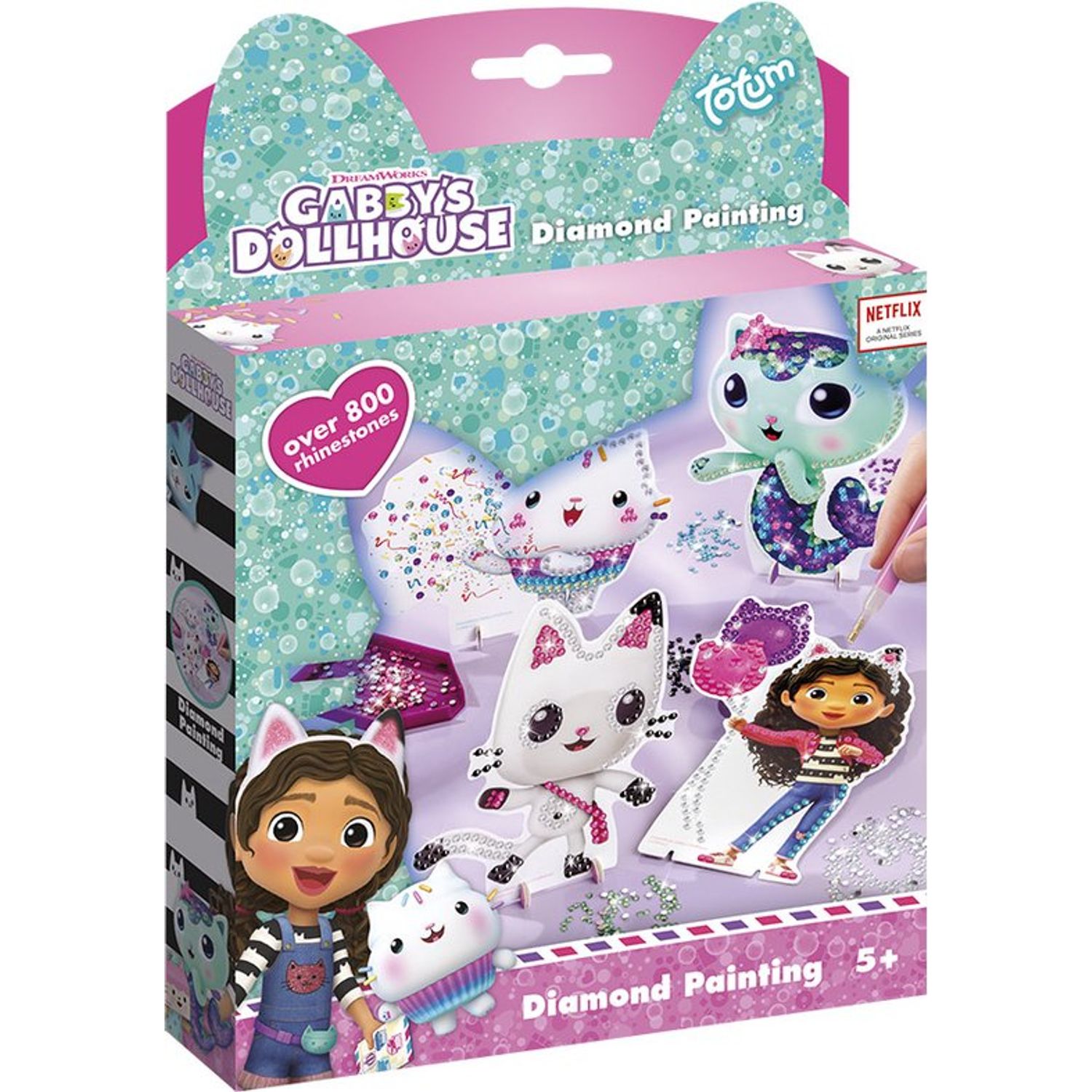 Set creativ diamond painting Gabby s Dollhouse fotografia produsului