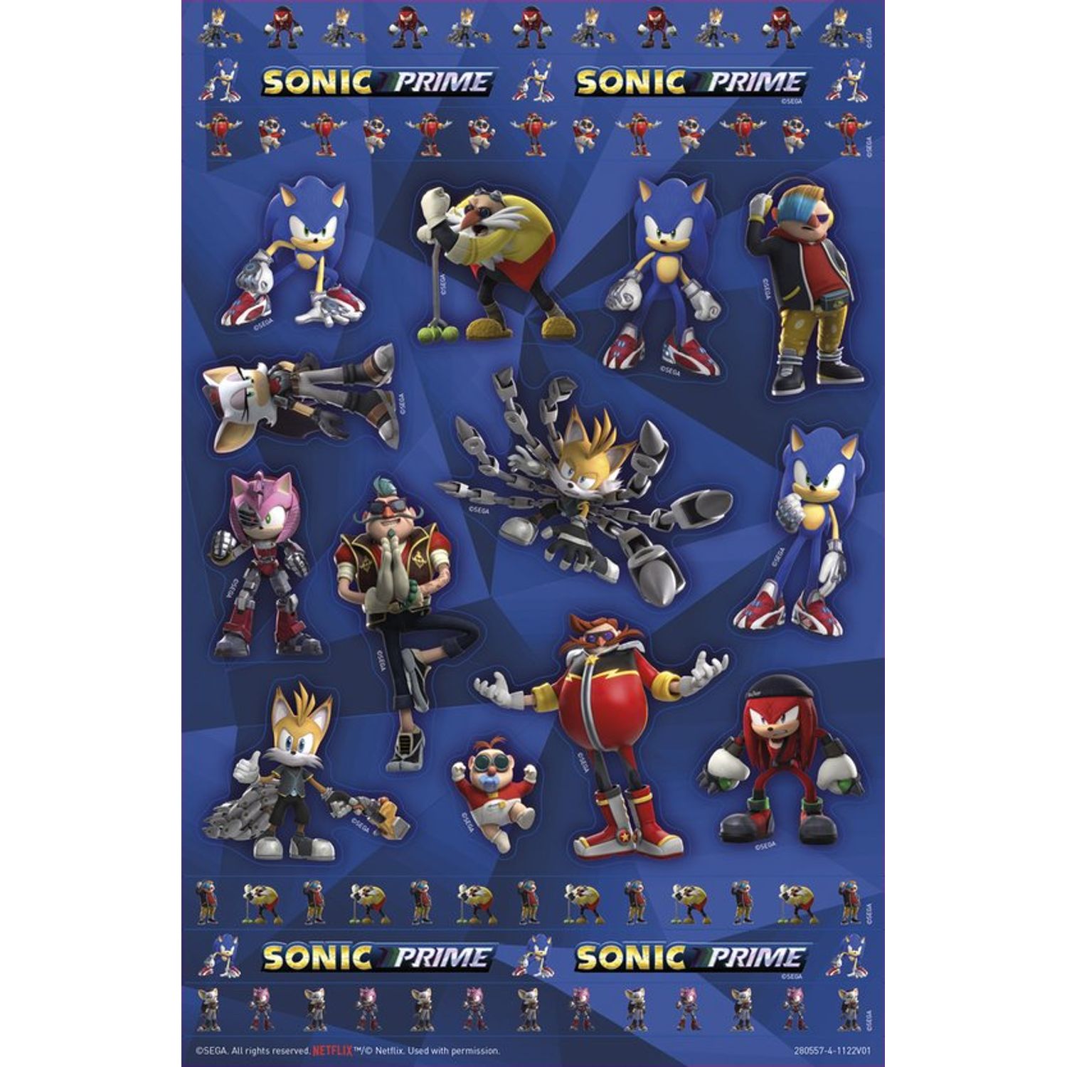 Super set abtibilduri Sonic Prime fotografia produsului View 2 L