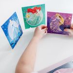 Set creativ DIY, felicitari cu slipici Disney Princess fotografia produsului View 4 S