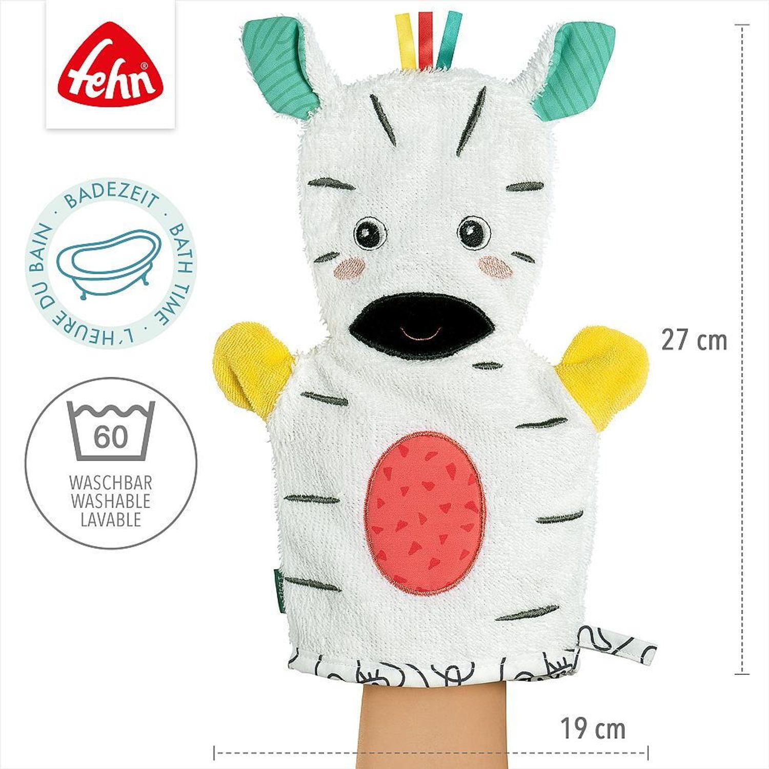 Manusa pentru baita - Zebra fotografia produsului View 3 L