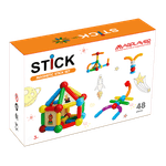 Set de constructie magnetic - STICK (48 piese) fotografia produsului View 2 S