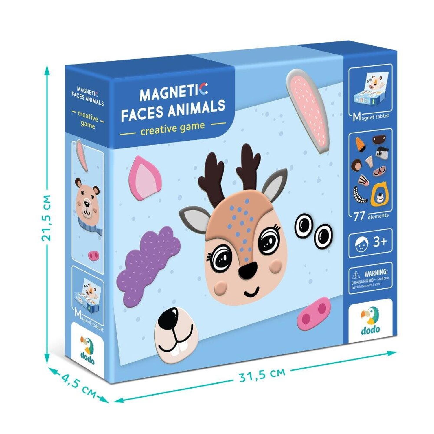 Joc magnetic - Animalute haioase fotografia produsului View 3 L