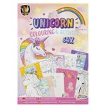 Carte de colorat cu activitati - Unicorn fotografia produsului