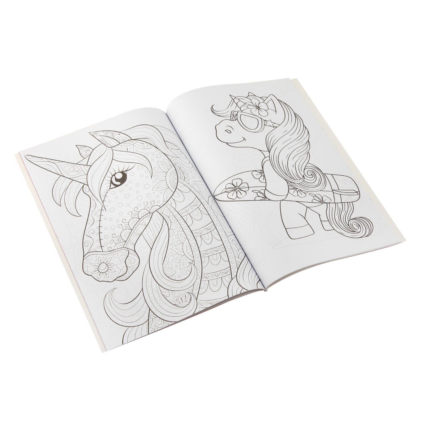 Carte de colorat cu activitati - Unicorn fotografia produsului View 2 L