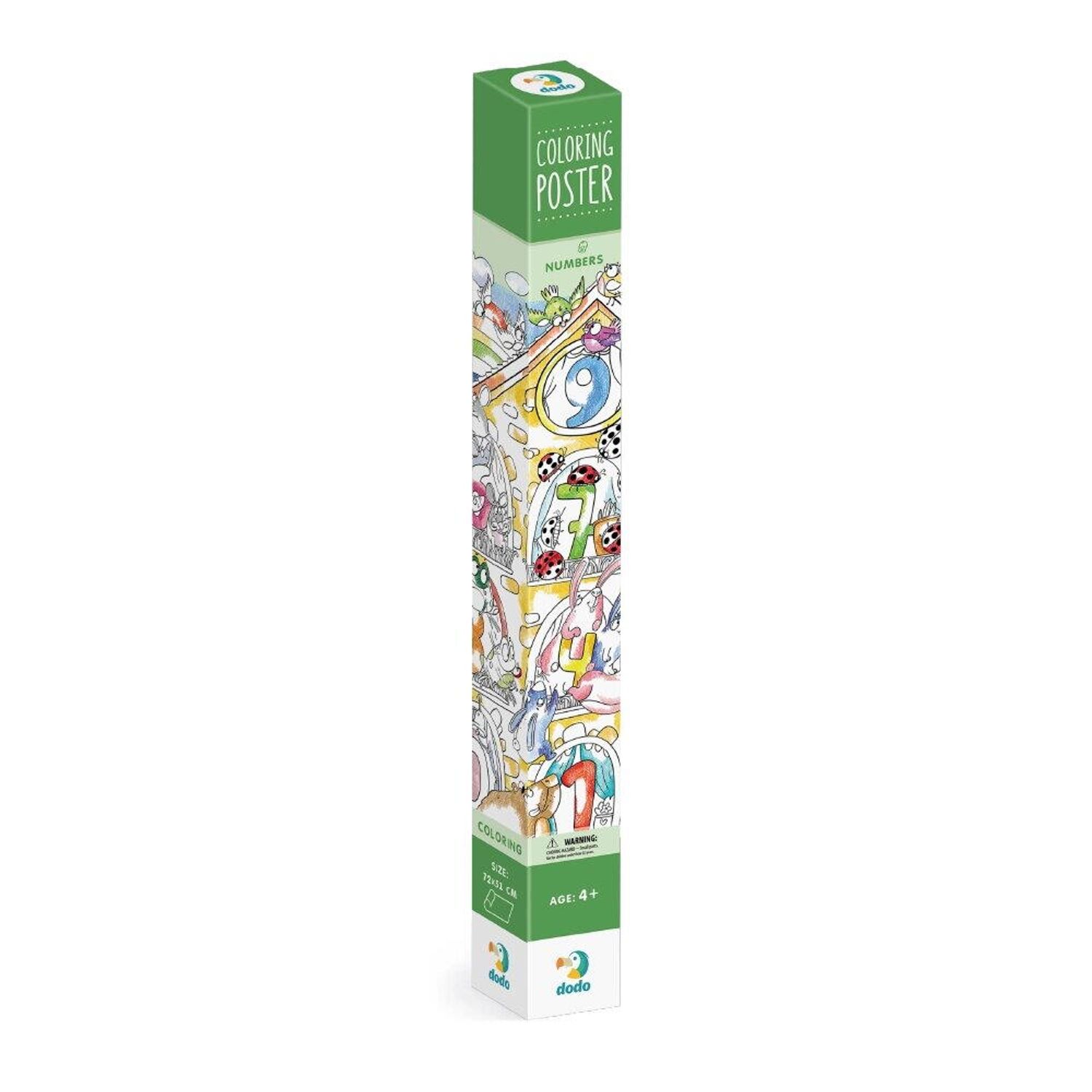Poster de colorat - Numere fotografia produsului View 2 L