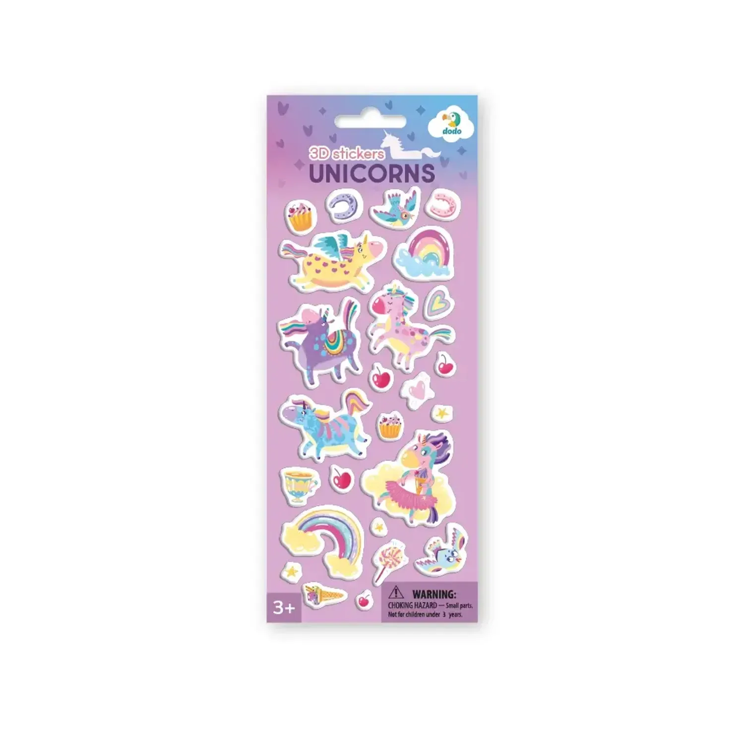 Set abtibilduri 3D - Unicorni fotografia produsului