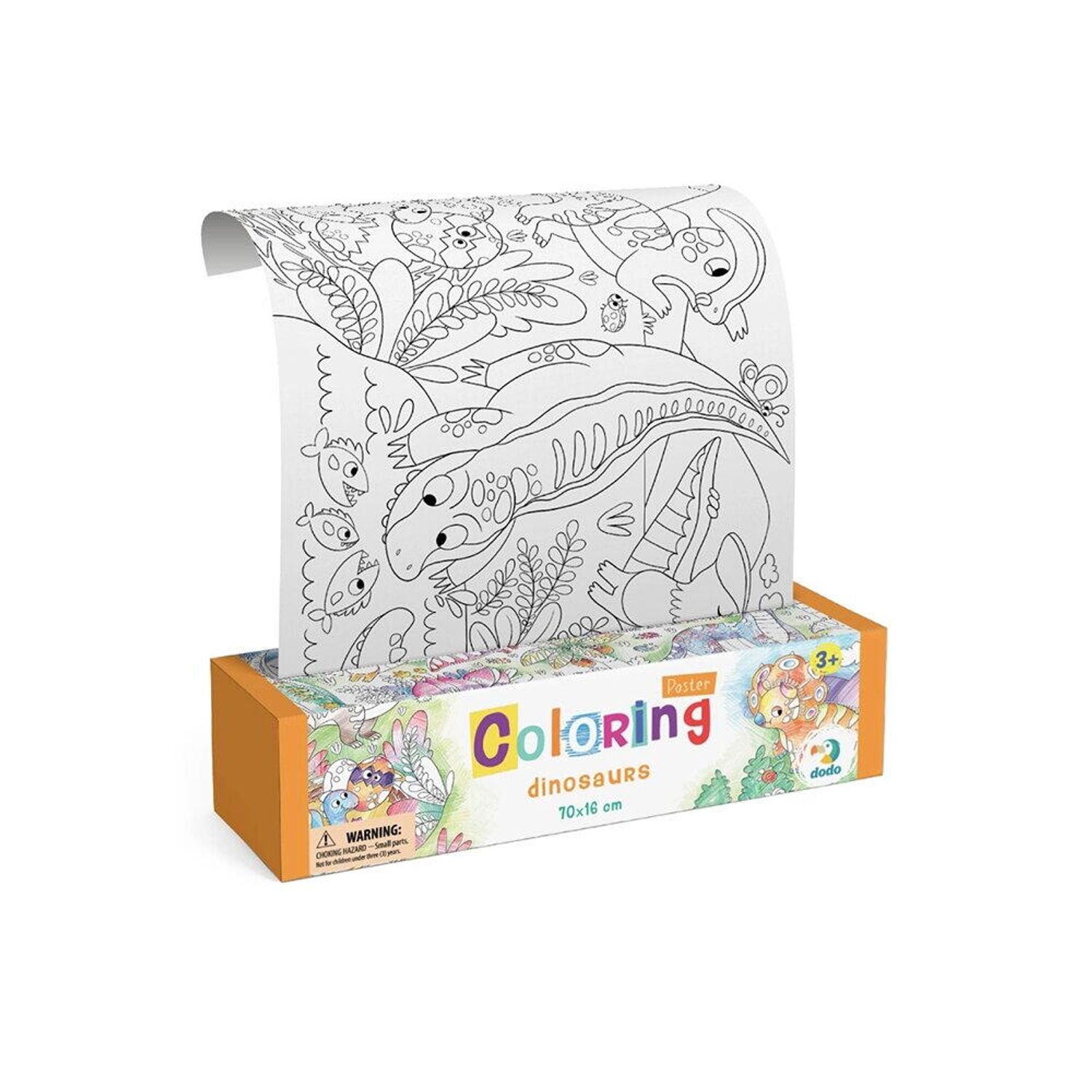 Poster de colorat - Dinozauri fotografia produsului View 2 L