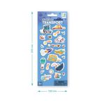 Set abtibilduri 3D - Mijloace de transport fotografia produsului View 2 S