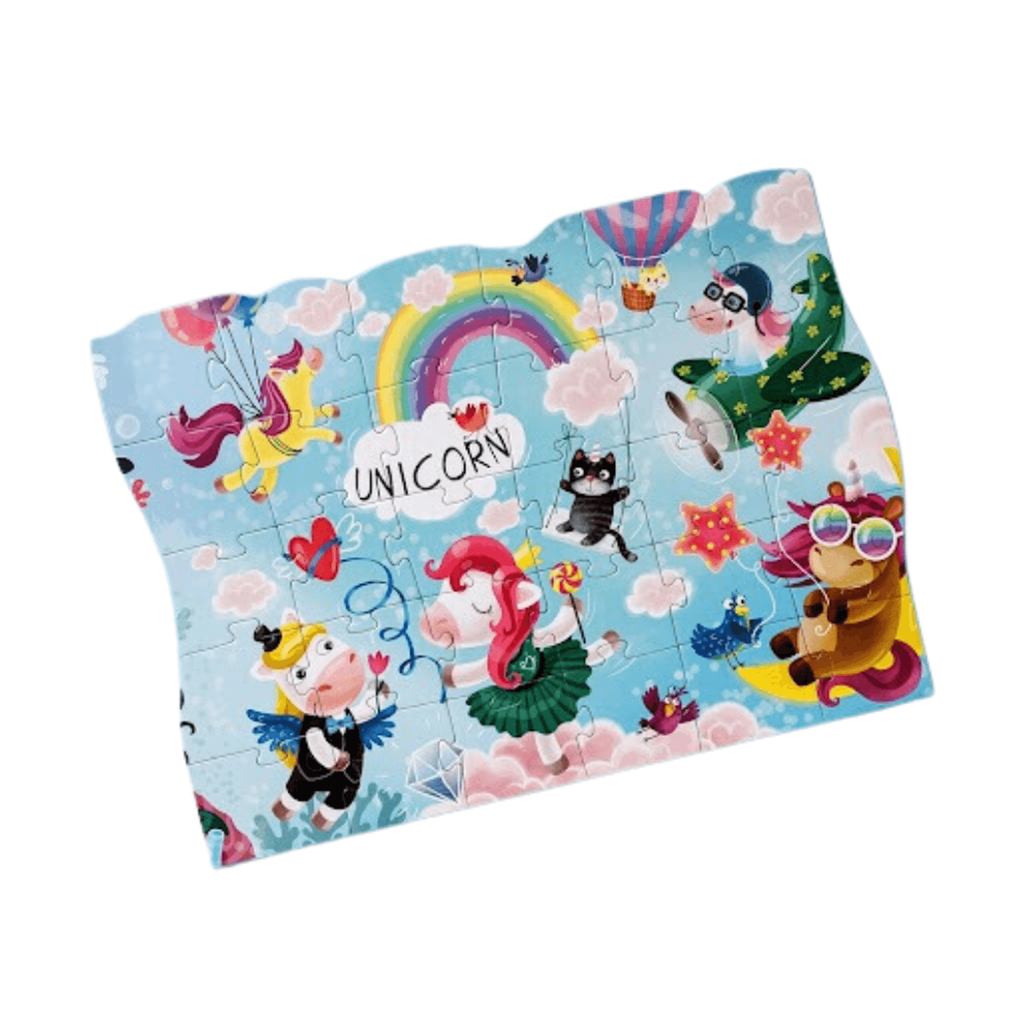 Puzzle - Aventurile magice ale unicornilor (30 piese) fotografia produsului View 3 L