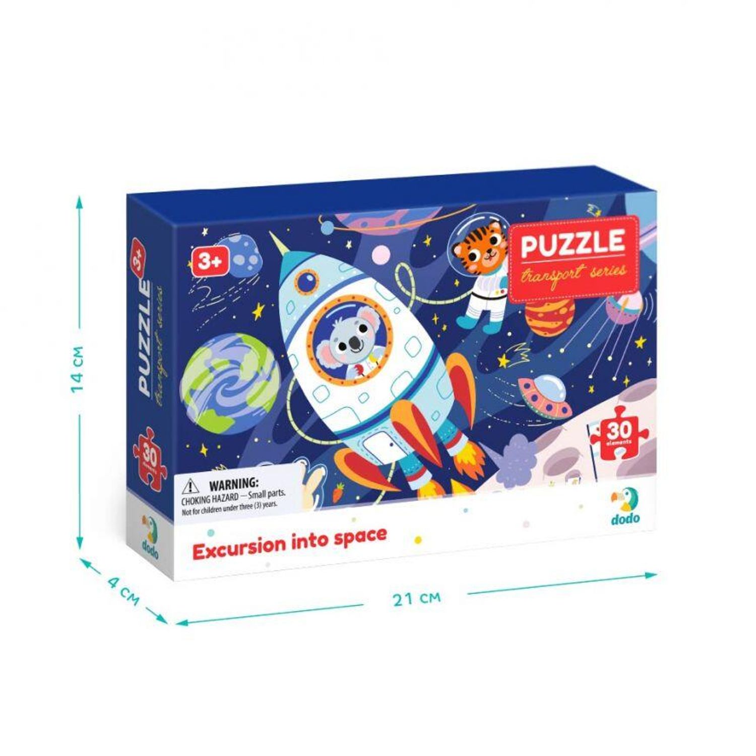Puzzle - Calatorie prin spatiu (30 piese) fotografia produsului View 3 L