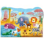 Puzzle - Minunatele animalute din Africa ( 60 piese) fotografia produsului View 3 S