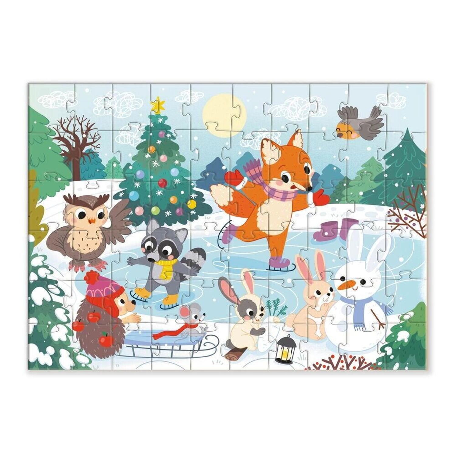 Puzzle - La patinoar (60 piese) fotografia produsului View 4 L