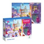 Puzzle - Orasul pregatit de Craciun (60 piese) fotografia produsului View 2 S