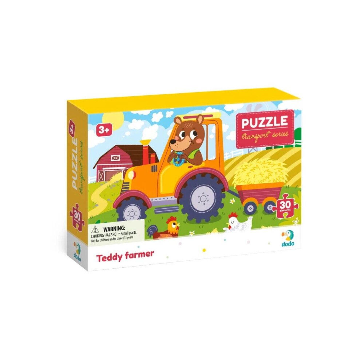 Puzzle - Ursuletul la ferma (30 piese) fotografia produsului