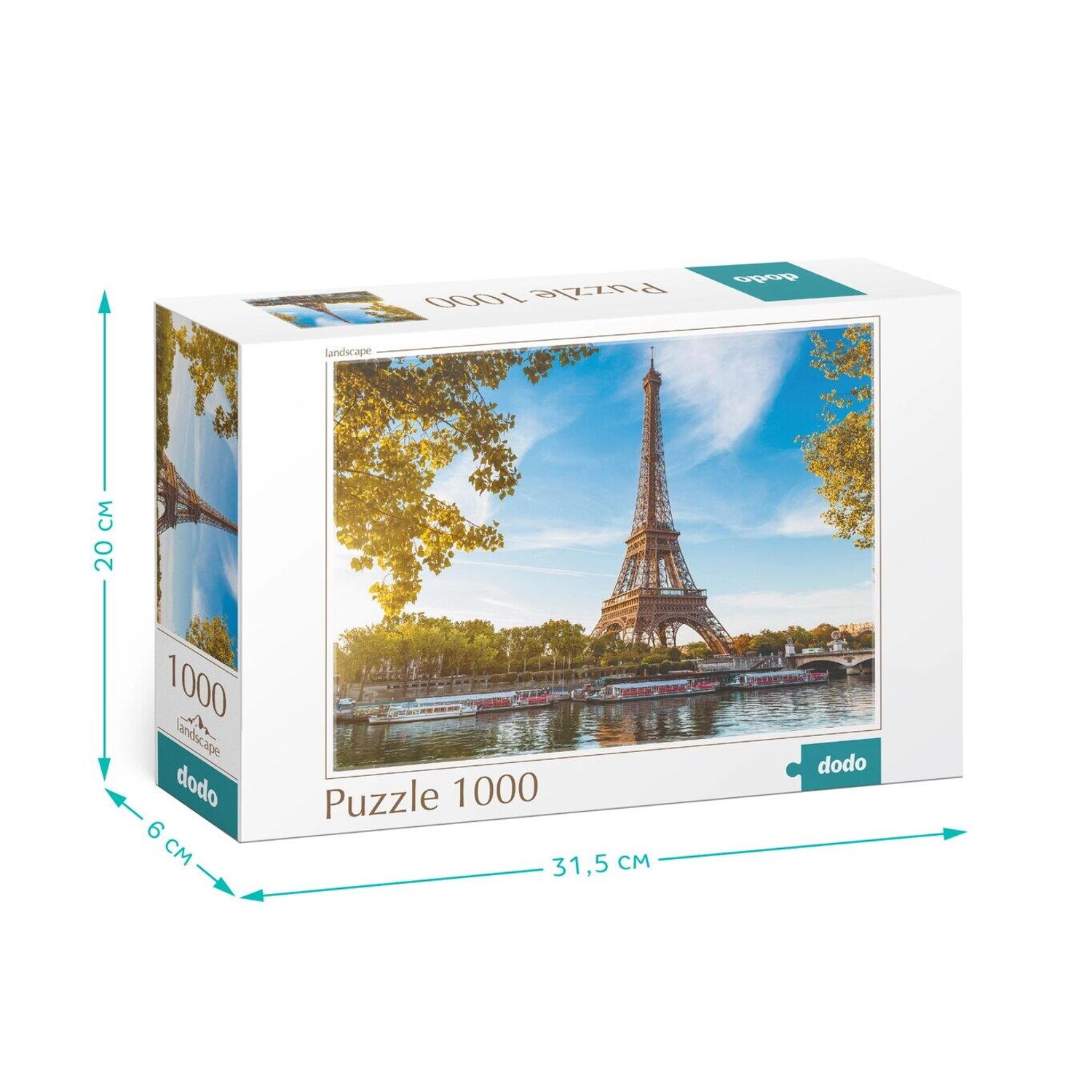 Puzzle - Turnul Eiffel (1000 piese) fotografia produsului View 3 L