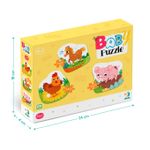 Puzzle 3 in 1 - O zi la ferma (2,3,4 piese) fotografia produsului View 5 S