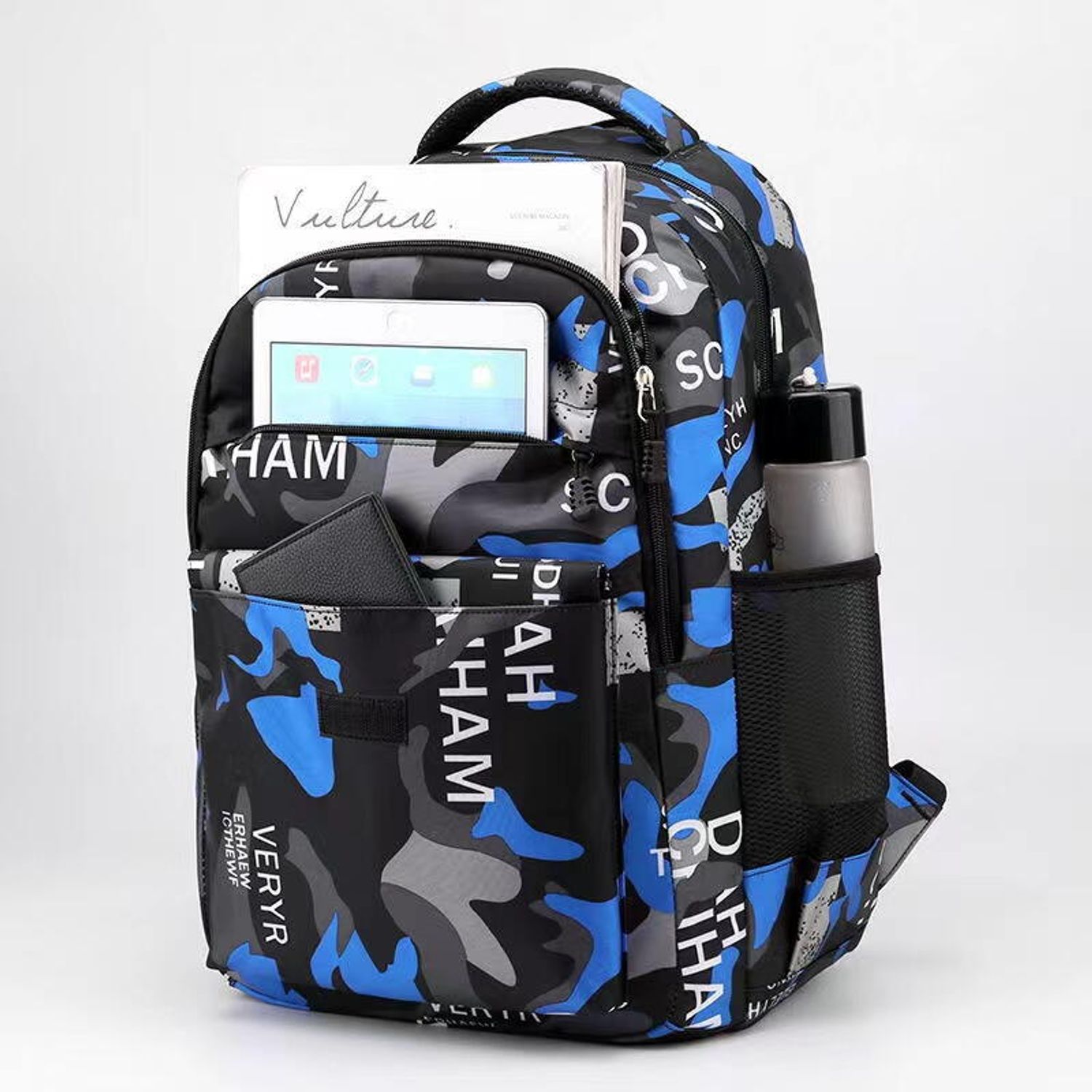 Rucsac sport Oxford (albastru) fotografia produsului View 3 L
