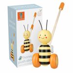 Jucarie de impins albinuta, Orange Tree Toys fotografia produsului View 2 S