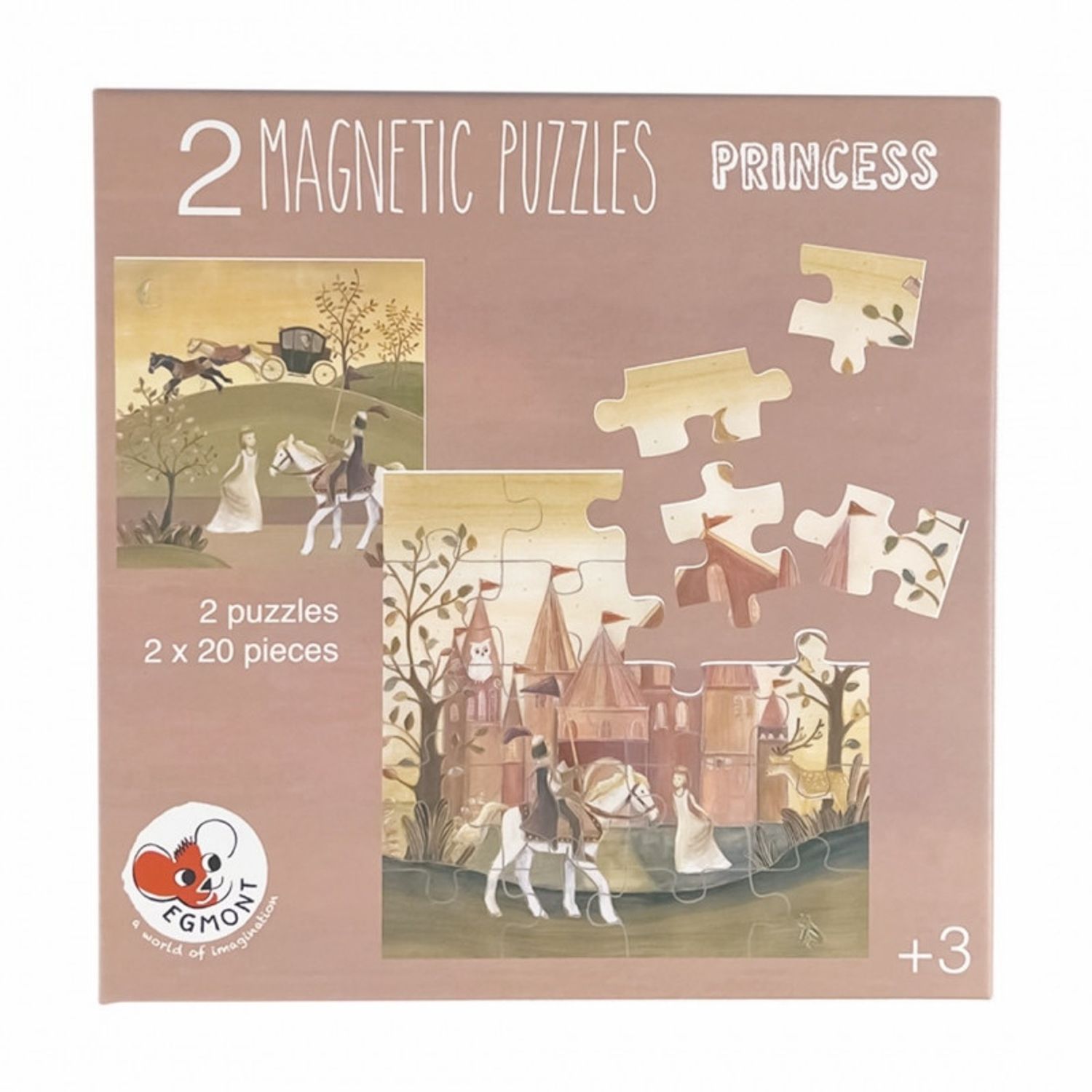 Puzzle magnetic Printese, Egmont Toys fotografia produsului