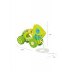 Jucarie de tras cameleon, Orange Tree Toys fotografia produsului View 2 S