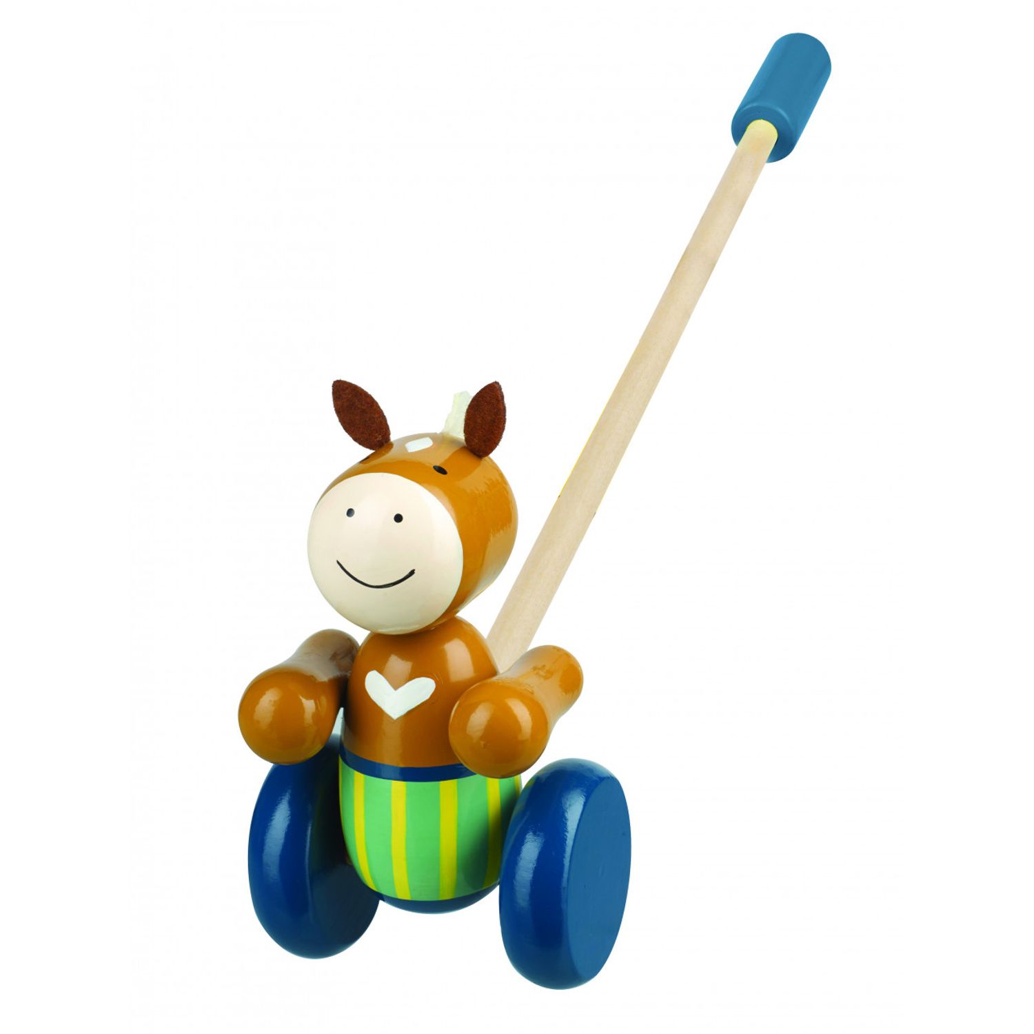 Jucarie de impins ponei, Orange Tree Toys fotografia produsului