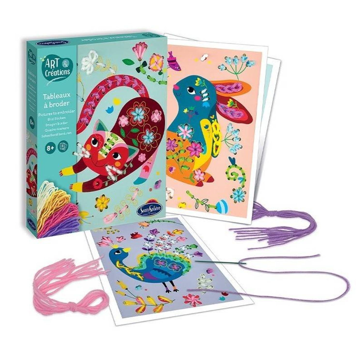 Kit Creativ Broderie fotografia produsului View 2 L