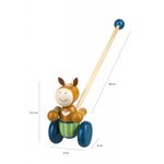 Jucarie de impins ponei, Orange Tree Toys fotografia produsului View 2 S