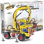 Kit STEM Camion cu pompa pentru turnat ciment, nivel avansat fotografia produsului View 3 S