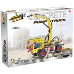 Kit STEM Camion cu pompa pentru turnat ciment, nivel avansat fotografia produsului