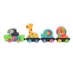Tren cu animale curcubeu fotografia produsului View 2 S