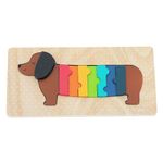 Puzzle din lemn Catelus fotografia produsului