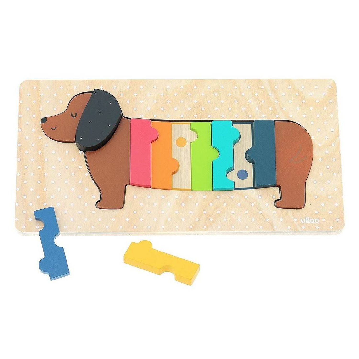 Puzzle din lemn Catelus fotografia produsului View 2 L