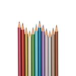 Creioane colorate metalice Modern - Set de 12 fotografia produsului View 3 S