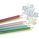 Creioane colorate metalice Modern - Set de 12 fotografia produsului View 6 S