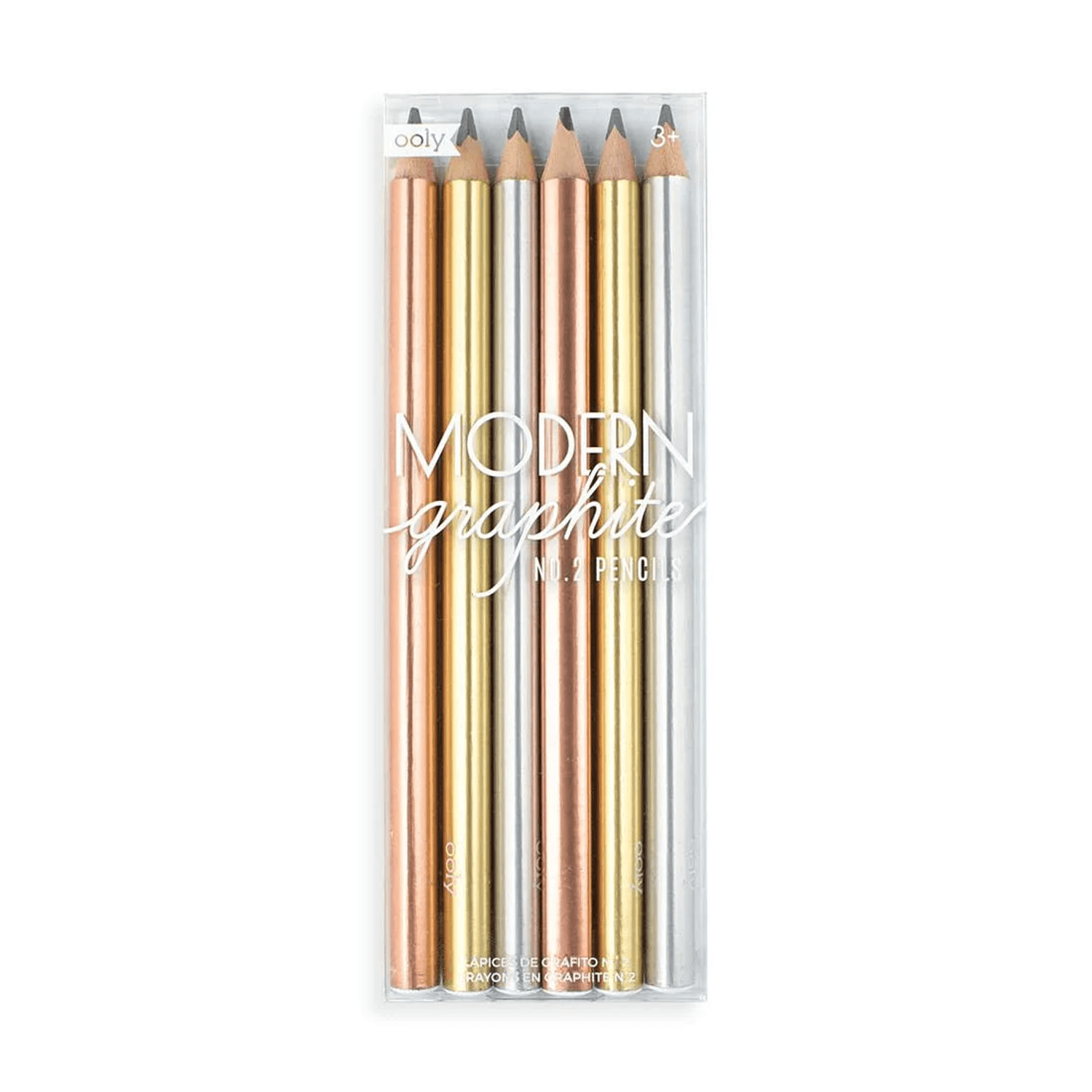 Creioane grafit Modern - Set de 6 fotografia produsului