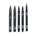 Markere negre The Ink Works - Set de 5 dimensiuni diferite fotografia produsului View 2 S